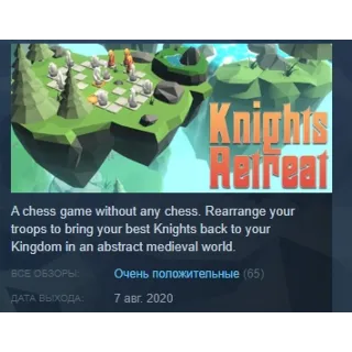 Купить Knight's Retreat STEAM KEY REGION GLOBAL+РОССИЯ
