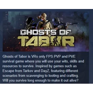 Купить Ghosts Of Tabor АВТОДОСТАВКА STEAM GIFT РОССИЯ