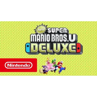 Купить Nintendo Switch 🟥 New Super Mario Bros.™ U Deluxe