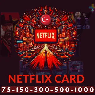 Купить 🔴 NETFLIX ТУРЦИЯ ПОДАРОЧНАЯ КАРТА 100-250-500+ ЛИРА