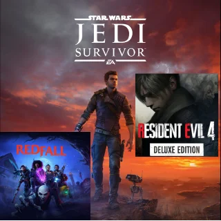 Купить STAR WARS Jedi: Survivor + 🎁 Redfall + Resident Evil 4