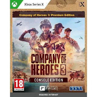 Купить Company of Heroes 3: Premium Edition Xbox Series X|S
