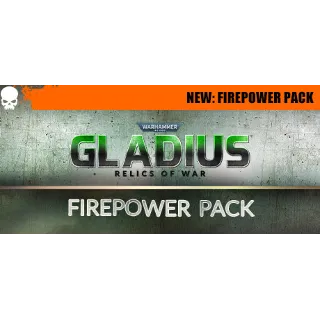 Купить Warhammer 40,000: Gladius - Firepower Pack DLC STEAM РФ