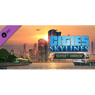 Купить Cities: Skylines - Sunset Harbor DLC - STEAM RU