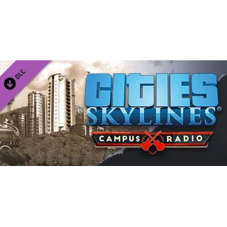 Купить Cities: Skylines - Campus Radio DLC - STEAM RU