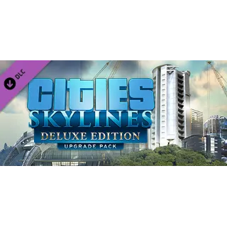 Купить Cities: Skylines - Deluxe Edition Upgrade Pack DLC