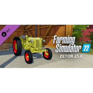 Купить FS22 - Zetor 25 K DLC - STEAM GIFT РОССИЯ