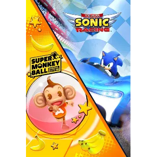 Купить Team Sonic Racing  Super Monkey Ball: Banana HD xbox