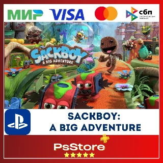 Купить 🔴 Sackboy: A Big Adventure 🎮 Турция PS4 PS5 PS 🔴