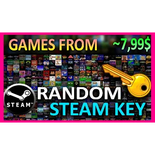 Купить Steam Random Key (Игры от 7,99$) REGION FREE