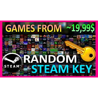 Купить Steam Random Key (Игры от 19,99$) REGION FREE
