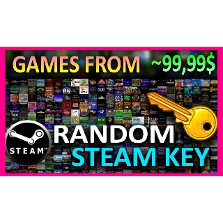 Купить Steam Random Key (Игры от 99,99$) REGION FREE
