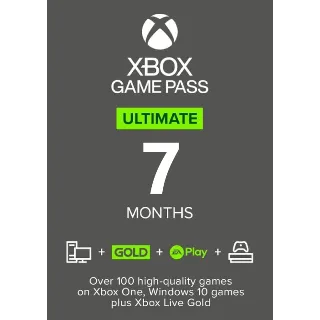 Купить 💚 XBOX GAME PASS ULTIMATE 7 МЕСЯЦЕВ 🔥 0% КОМИССИЯ! | | На любой аккаунт | | На лю
