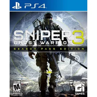 Купить Sniper Ghost Warrior 3 + Pass (PS4/PS5/RU) П3-Активация