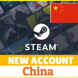 Купить ⭐ ️ ✅ Новый аккаунт Steam (🇨🇳 КИТАЙ) +СМЕНА ПОЧТЫ+БОНУС