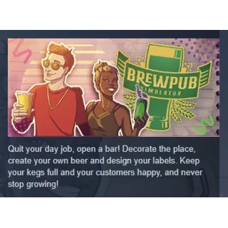 Купить Brewpub Simulator АВТОДОСТАВКА STEAM GIFT РОССИЯ