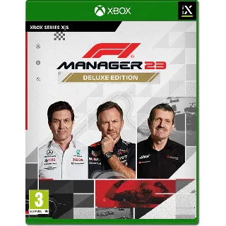 Купить F1 Manager 2023 Deluxe Edition Xbox One  Xbox X|S