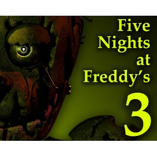 Купить Five Nights at Freddy's 3 ✔ ️STEAM Аккаунт