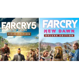 Купить Far Cry New Dawn Deluxe+Far Cry 5 Gold ✔ STEAM ✔ на 90 дней