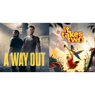 Купить A Way Out + It Takes Two ✔ ️STEAM Аккаунт ✔ на 90 дней