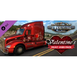 Купить American Truck Simulator - Valentine's Paint Jobs Pack
