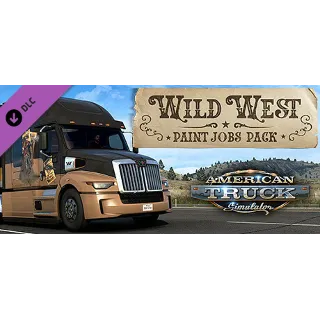 Купить American Truck Simulator - Wild West Paint Jobs Pack