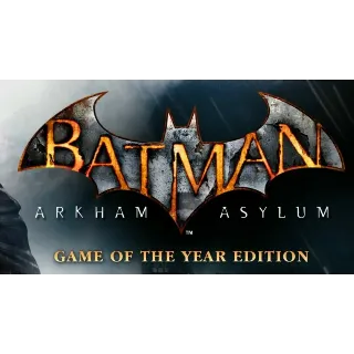 Купить Batman: Arkham Asylum GOTY ✔ ️STEAM Аккаунт ✔ на 90 дней