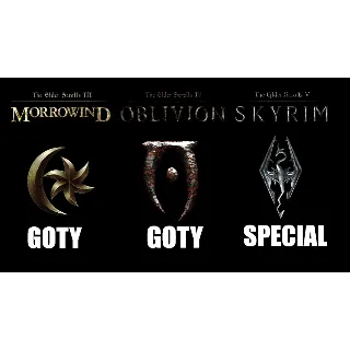 Купить The Elder Scrolls III + IV-GOTY + Skyrim ✔ ️STEAM Аккаунт