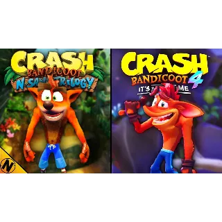 Купить ⭐ ️ Crash Bandicoot N. Sane Trilogy+Bandicoot 4 [Global]