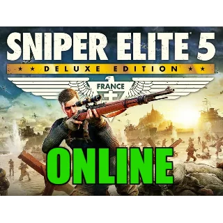 Купить Sniper Elite 5 Deluxe Edition - ОНЛАЙН ✔ ️STEAM Аккаунт