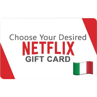 Купить ⭐ ️ ВСЕ КАРТЫ ⭐ 🇮🇹Netflix 15-200 EUR (Италия) 🔑