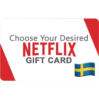 Купить ⭐ ️ ВСЕ КАРТЫ ⭐ 🇸🇪 Netflix 25-200 EUR (Швеция) 🔑