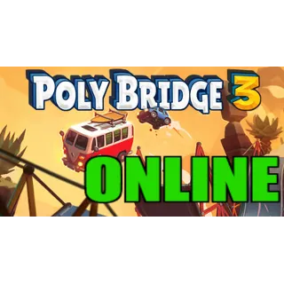 Купить Poly Bridge 3 - ОНЛАЙН ✔ ️STEAM Аккаунт ✔ на 30 дней