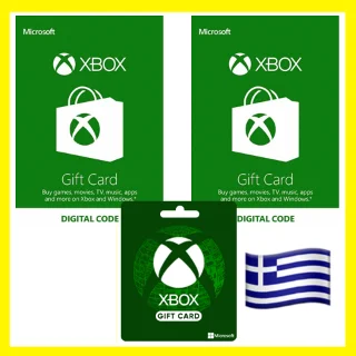 Купить ⭐ ️ВСЕ КАРТЫ ⭐ 🇬🇷Xbox Live Gift Card 5-200 EUR Греция