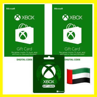 Купить ⭐ ️ВСЕ КАРТЫ ⭐ 🇦🇪Xbox Live Gift Card 15-200 ОАЭ