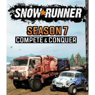 Купить 🔴 SnowRunner — Season 7: Compete  Conquer ✅ EGS 🔴 (PC)