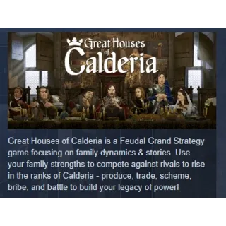 Купить Great Houses of Calderia АВТОДОСТАВКА STEAM РОССИЯ