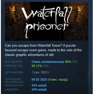 Купить Waterfall Prisoner 💎 АВТОДОСТАВКА STEAM РОССИЯ