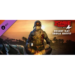 Купить Zombie Army 4: Desert Rat Shola Outfit DLC - STEAM RU