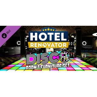 Купить Hotel Renovator Disco Room  Furniture Set 💎 DLC STEAM