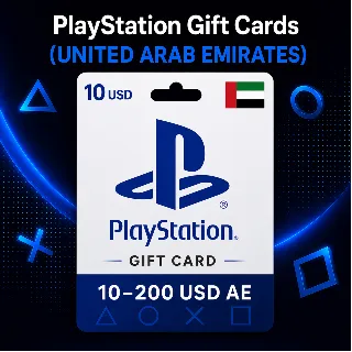 Купить PlayStation Gift Cards ОАЭ (AE) 10–200 USD | Коды пополнения PSN