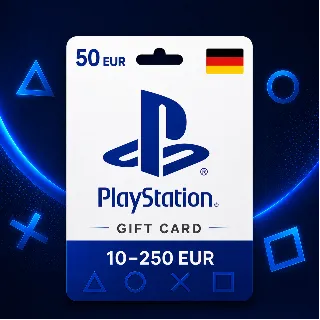 Купить PlayStation Gift Cards Германия (DE) 10–250 EUR | Коды пополнения PSN