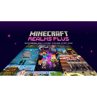 Купить 💎 MINECRAFT REALMS PLUS 3 МЕСЯЦА 🔑 КОД 🔑