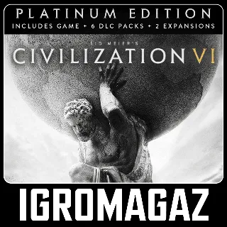 Купить Sid Meier's Civilization VI Platinum Edition(Steam Key)