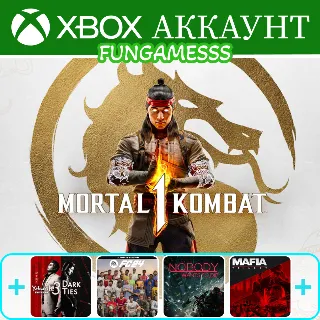 Купить MORTAL KOMBAT 1 + Yakuza Kiwami 3  Dark Ties + ИГРЫ ❤ ️‍ 🔥 XBOX АККАУНТ