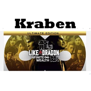 Купить Like a Dragon: Infinite Wealth Ultimate Edition РФ\МИР