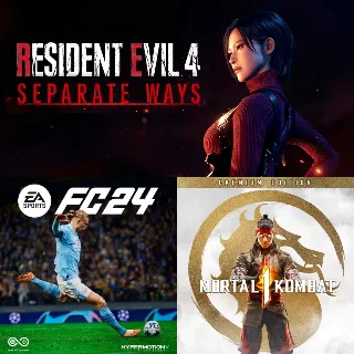 Купить Resident Evil 4-Separate Ways+ 🎁 Mortal Kombat 1+FIFA 24