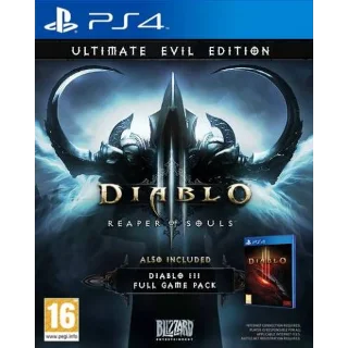 Купить Diablo 3 Ultimate (PS4/RUS) П3-Активация
