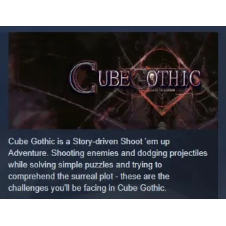 Купить Cube Gothic АВТОДОСТАВКА STEAM GIFT РОССИЯ