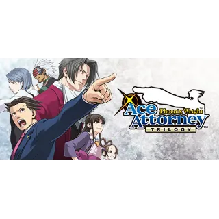 Купить Phoenix Wright: Ace Attorney Trilogy 🚔 Смена данных